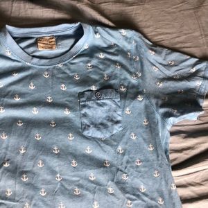 Blue Anchor Pocket Tee!